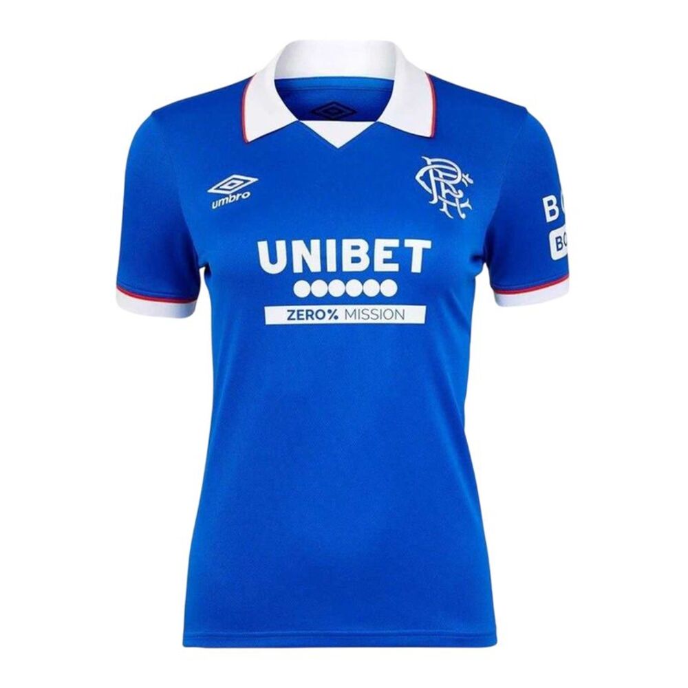 Umbro Womens/Ladies 2025/2026 Rangers FC Football Shirt / Lapis Blue